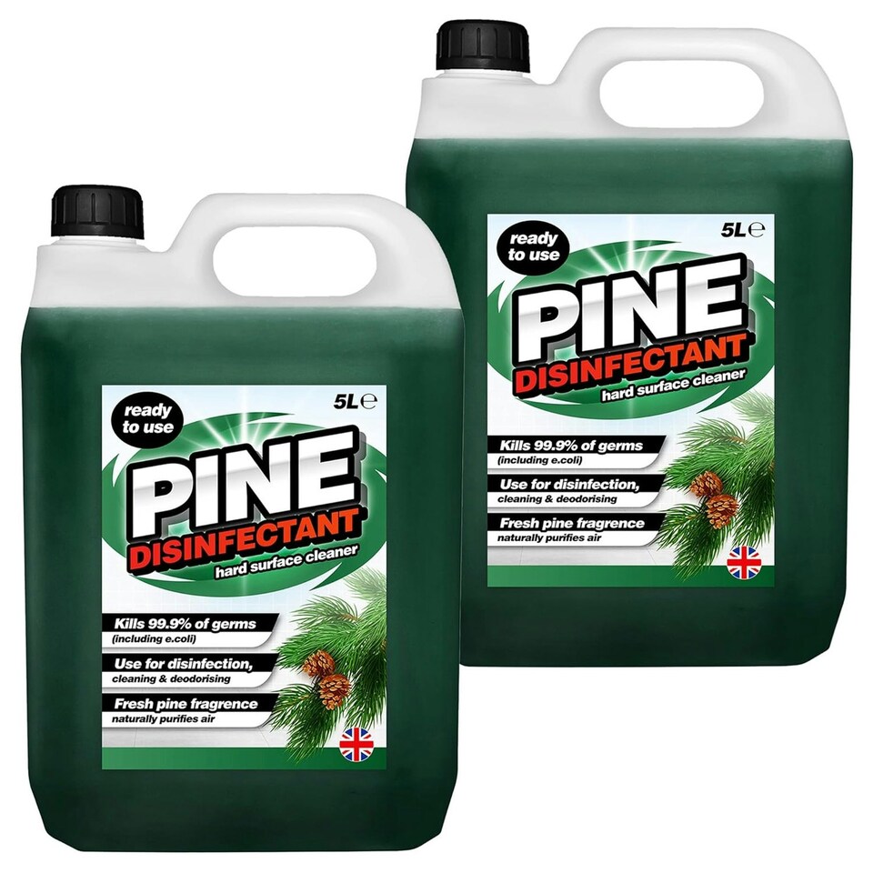 image 1 of 1 x 5 Litre Pine Disinfectant Suitable For All Hard Surfaces Cleaner & Deodoriser Naturally Purifies Air