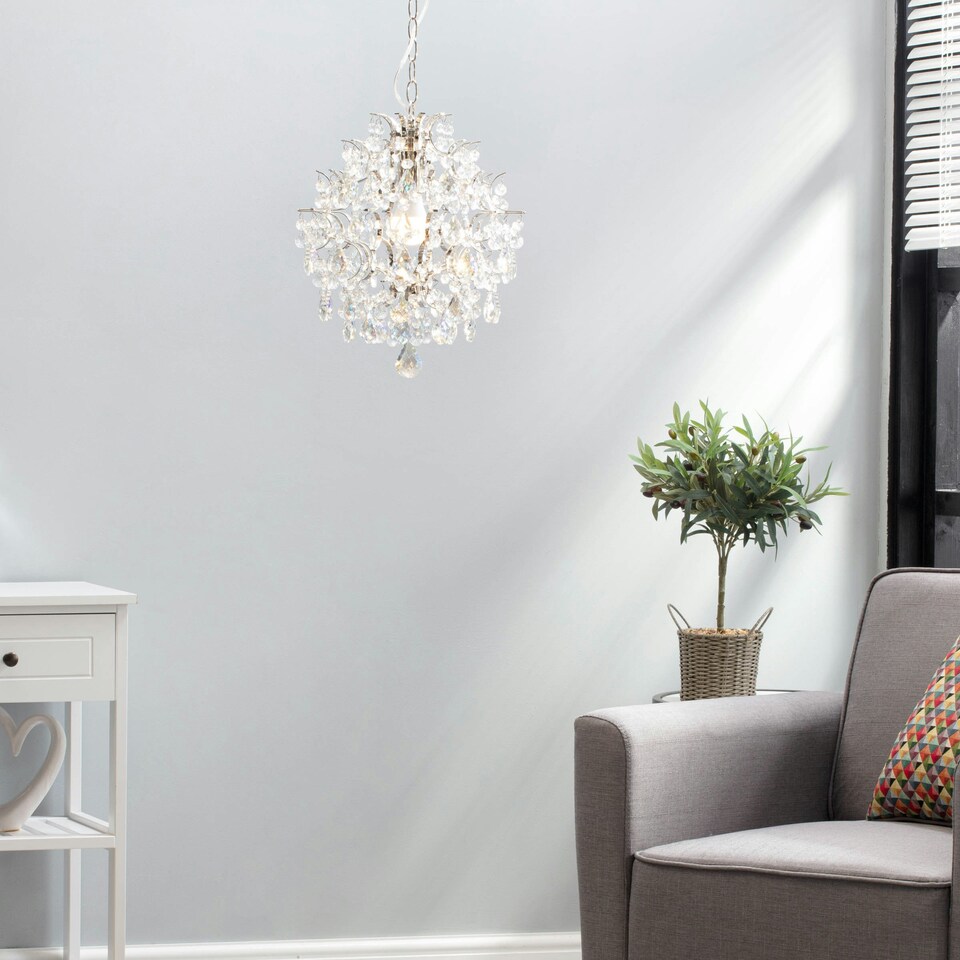 image 1 of BHS Lisa 1 Light Pendant, Nickel