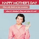 image 1 of Mum Only Drank On Two Occasions...  - Funny Mother's Day Card