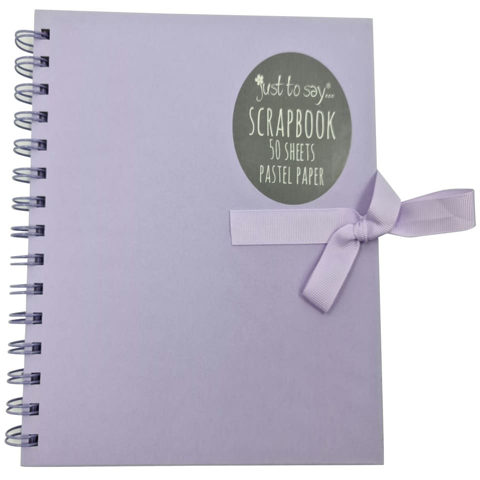 Medium Lilac Scrapbook