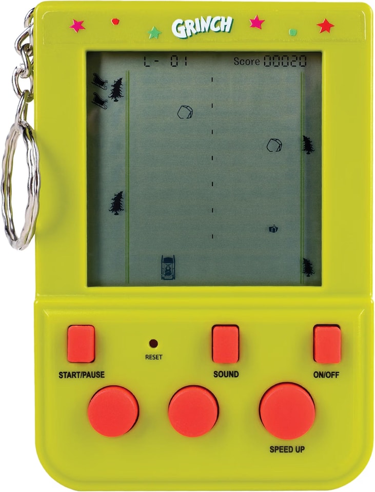 image 1 of The Grinch Keyring Arcade Game