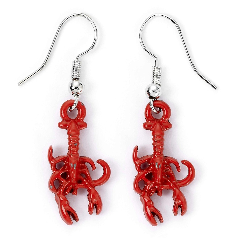 image 1 of FRIENDS TV Show 3D Lobster Dangle Earrings FTE0013
