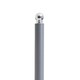 image 3 of Interiors by Premier Elegant Design Grey Toilet Roll Holder, Stable Toilet Holder, Sturdy Toilet Roll Holder With Grey Base