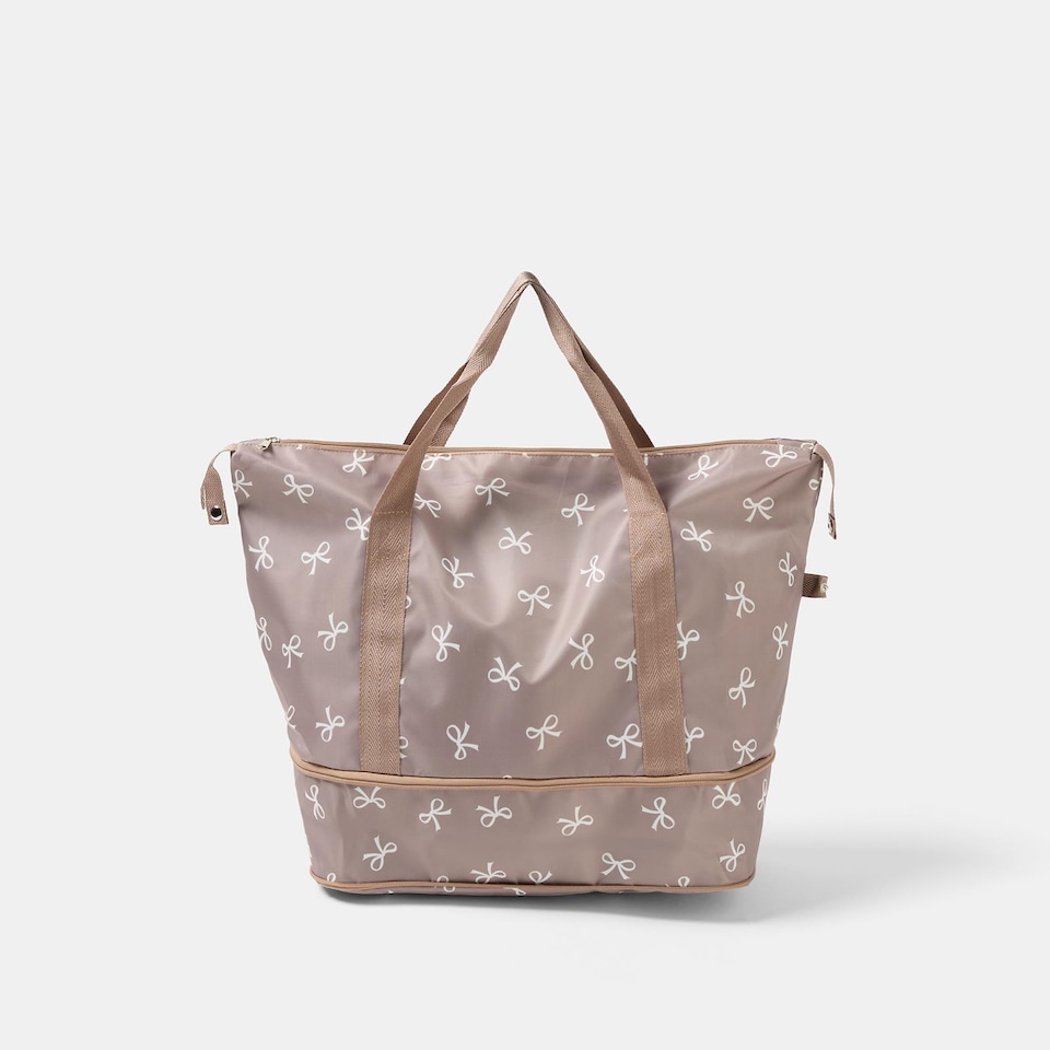 image 1 of OHS Bows Weekend Travel Bag Expandable Cabin Gym Duffel