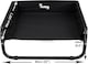 image 2 of Actiaspet Elevated Dog Bed Steel Frame Raised Pet Cot Black or Grey (Black, Small)