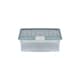 image 4 of Wham Clip 5x 8.5L Rectangular Plastic Storage Boxes with Clip Lock Lids. Ideal for Home, Office, Toys & More - Clear/Green Milieu | Green | Green Milleu | 5