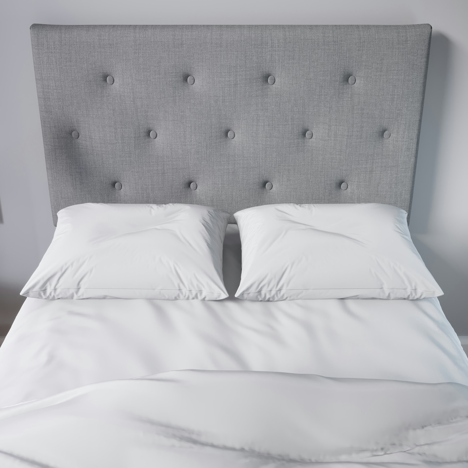 Duck Feather Pillow Pair 100% Cotton Soft Cover Luxury Sleep White