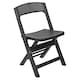 image 3 of Plastic Anthracite Garden Table with Chair | Black | 3