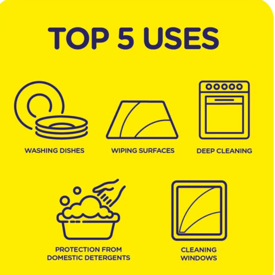 image 1 of Marigold Extra Life Kitchen Gloves Medium Pack of 12 Durable Protective for Cleaning & Dishwashing Tasks