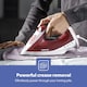 image 3 of GEEPAS Steam Iron | 30s Fast Heat-Up, 1800W Red