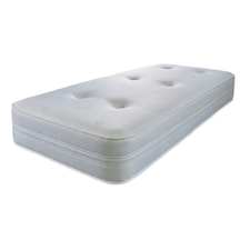 Sirocco Airflow Hybrid Mattress - 18cm Deep, Spring & Memory Fibre Support | White | European Single