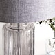 image 7 of Brock Black Smoked Glass Table Lamp