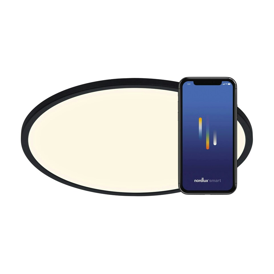 image 1 of Oja Smart 60 | Ceiling light | Black