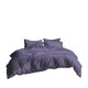 image 1 of Plain Dyed Easy Care Polycotton Duvet Cover And Pillowcase/s Set Bed Linen Purple | Purple | Lilac | King