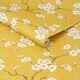 image 3 of Fresco Ochre Apple Blossom Floral Wallpaper Yellow | Yellow