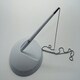 image 3 of White Reception Counter Pen on Chain