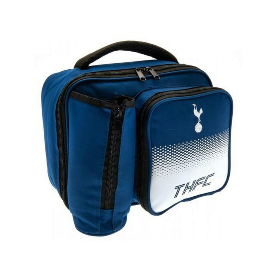 image 1 of Tottenham Hotspur FC Fade Lunch Bag - Navy/White - One Size
