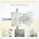 image 5 of HOMCOM Foldable Baby Bath Tub Ergonomic with Temperature-Induced Water Plug