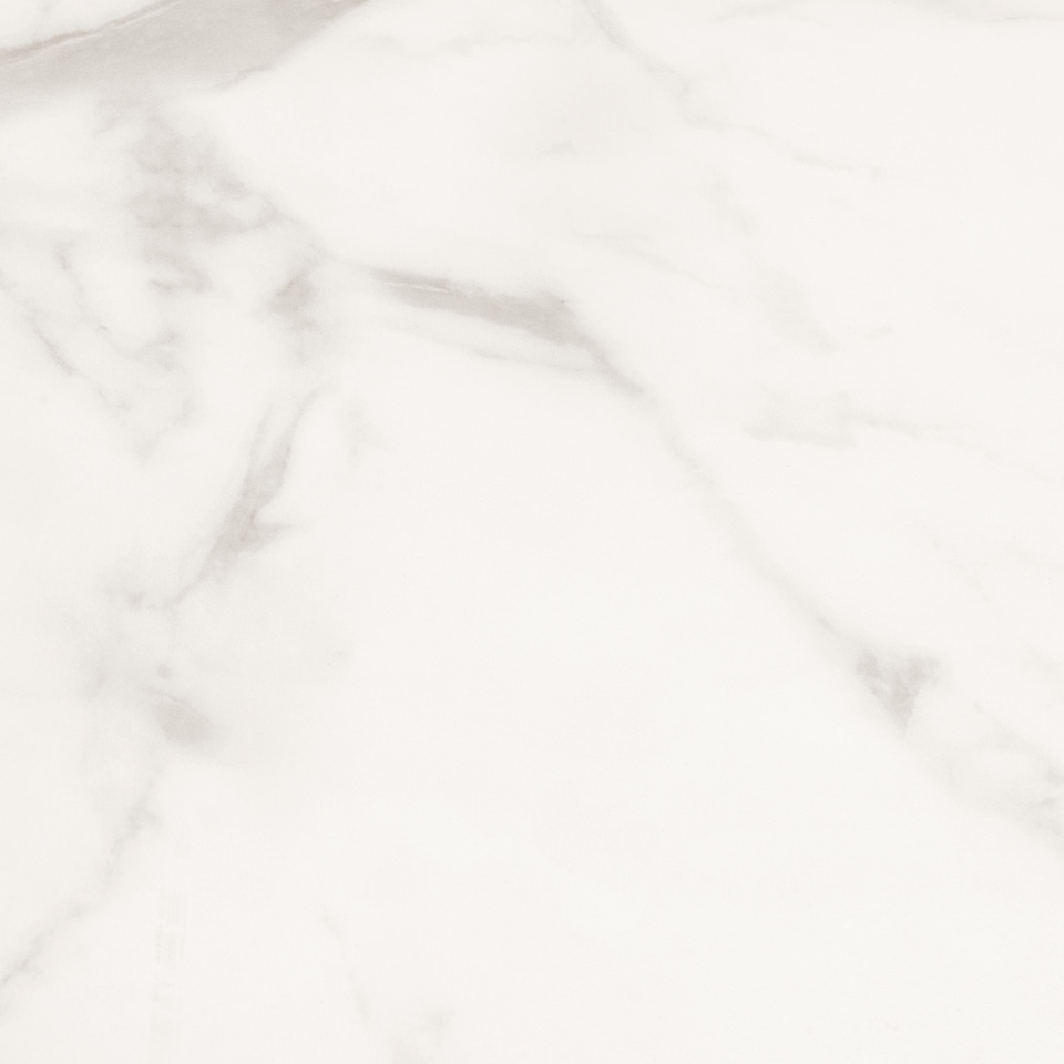 image 1 of Heaven Dining Table with Ceramic White Top 135cm