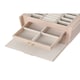 image 5 of Living and Home Multi-Function Faux Leather Jewellery Storage Box with Drawers
