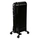 image 1 of EMtronics 7 Fin Oil Filled Heater Radiator - Black