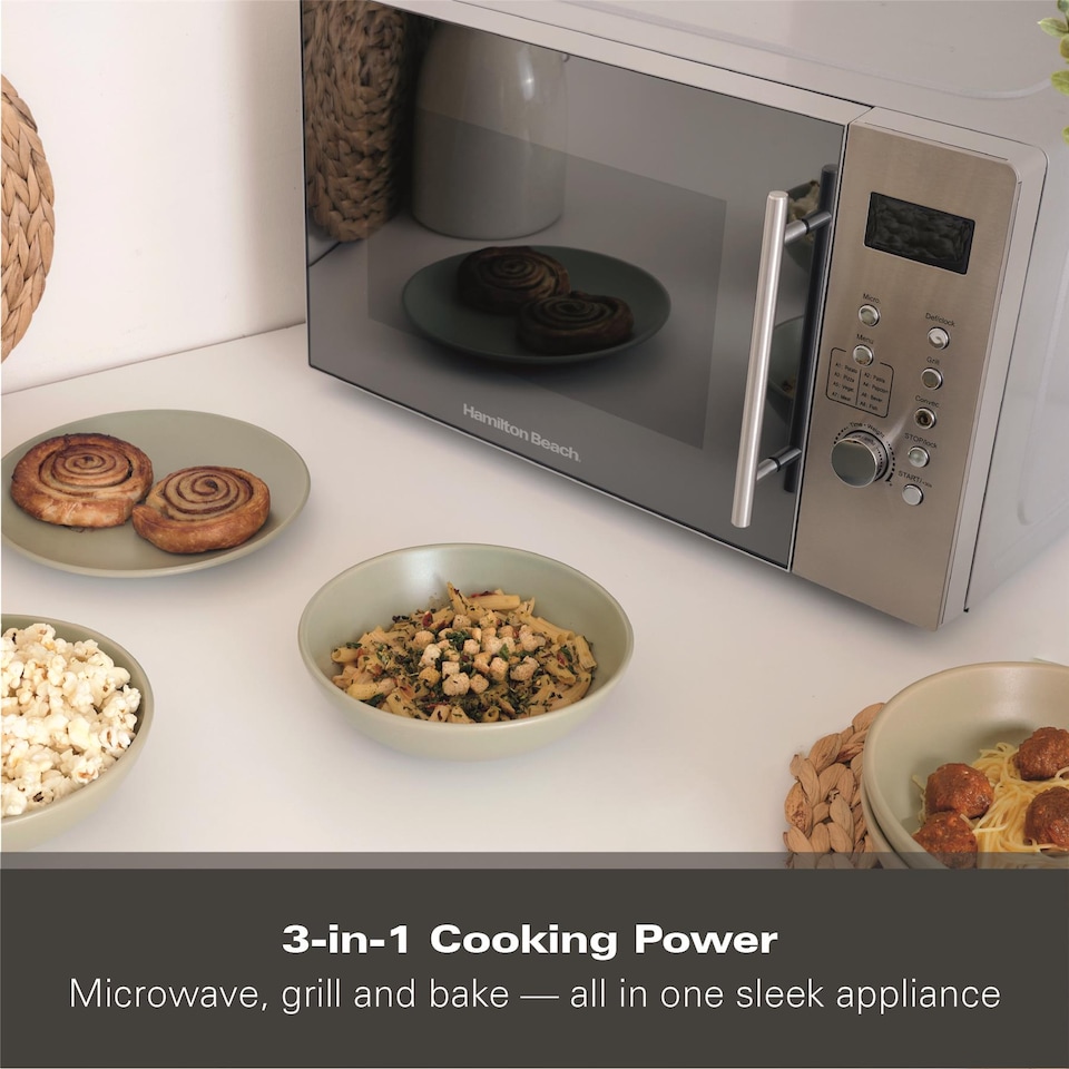 image 1 of Hamilton Beach 30L Combination Microwave with Grill