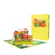 image 1 of Animal Party Springtime Cheer Celebration 3D Pop Up Easter Card