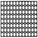 image 2 of Heavy Duty Non Slip Rubber Ring Entrance Doormat