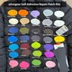 image 3 of aZengear Repair Patches for Jackets, Tent, Shoe, Gear - Waterproof, Self-Adhesive, Tear-Cold-Heat-Resistant (11 Pieces, Black)