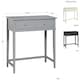 image 2 of Franklin Writing Desk with 1 Drawer Black