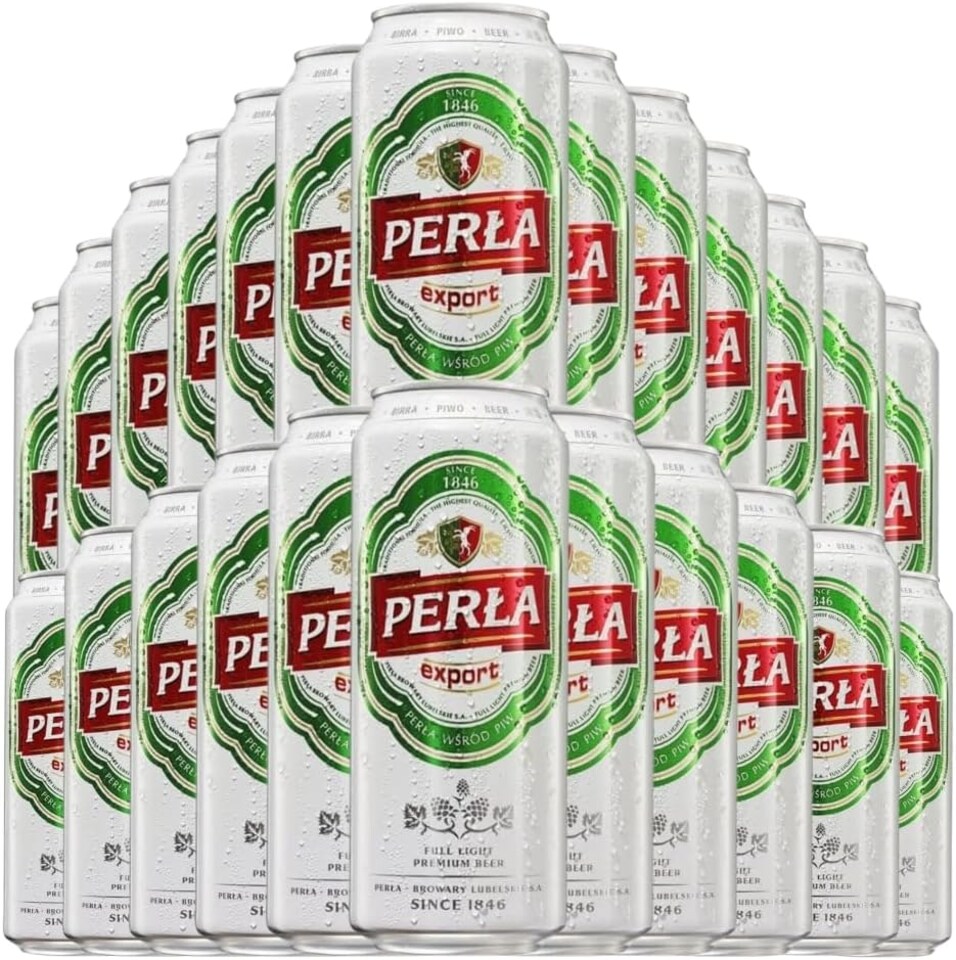 image 1 of Perla Export Polish Lager 5.2% 24 x 500ml