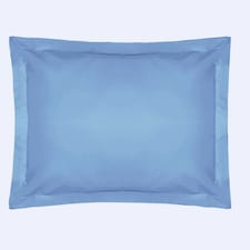 Belledorm Easycare Percale Oxford Pillowcase - Sky Blue - One Size