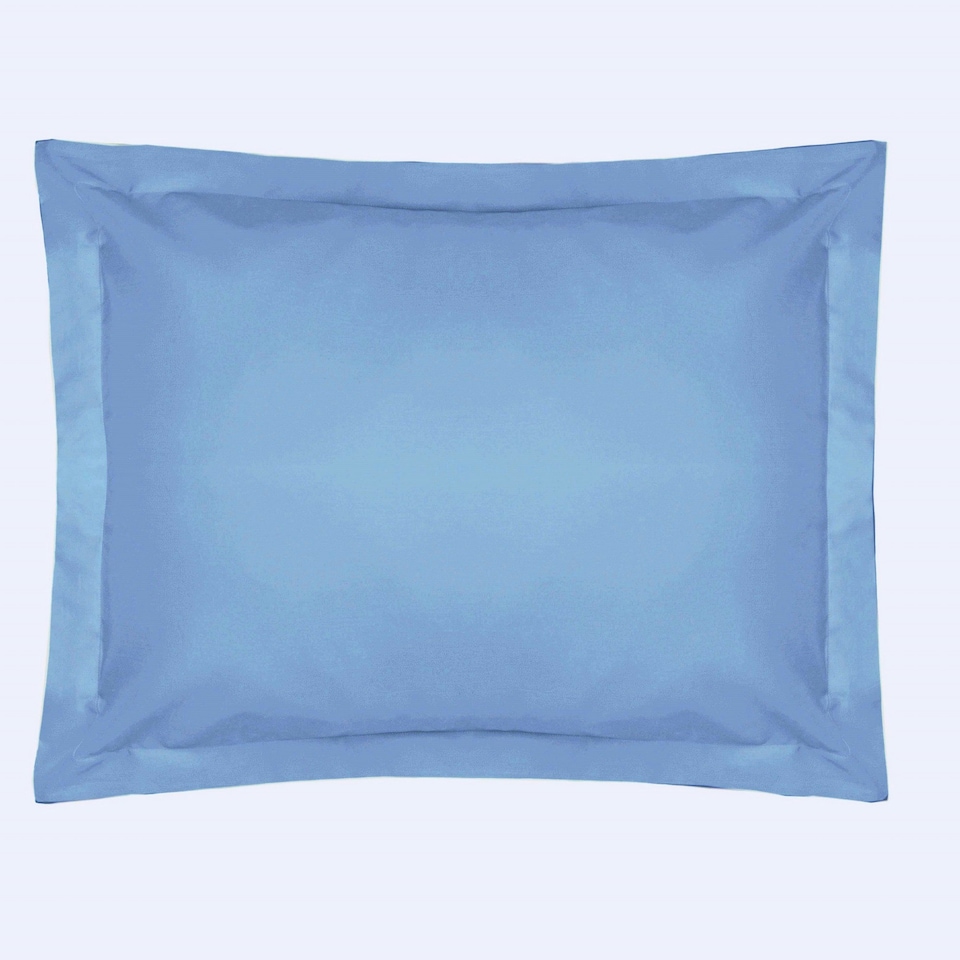 Belledorm Easycare Percale Oxford Pillowcase - Sky Blue - One Size