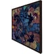 image 1 of Grunge flower print (Picture Frame) Brown | L