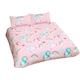 image 2 of Bedding & Beyond Childrens/Kids I Believe In Unicorns Duvet Cover Set - Pink - Single Pink | Single
