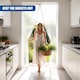 image 5 of GEEZY Magnetic Fly Screen Door Curtain 90x120cm White Mesh Insect Screen Mesh