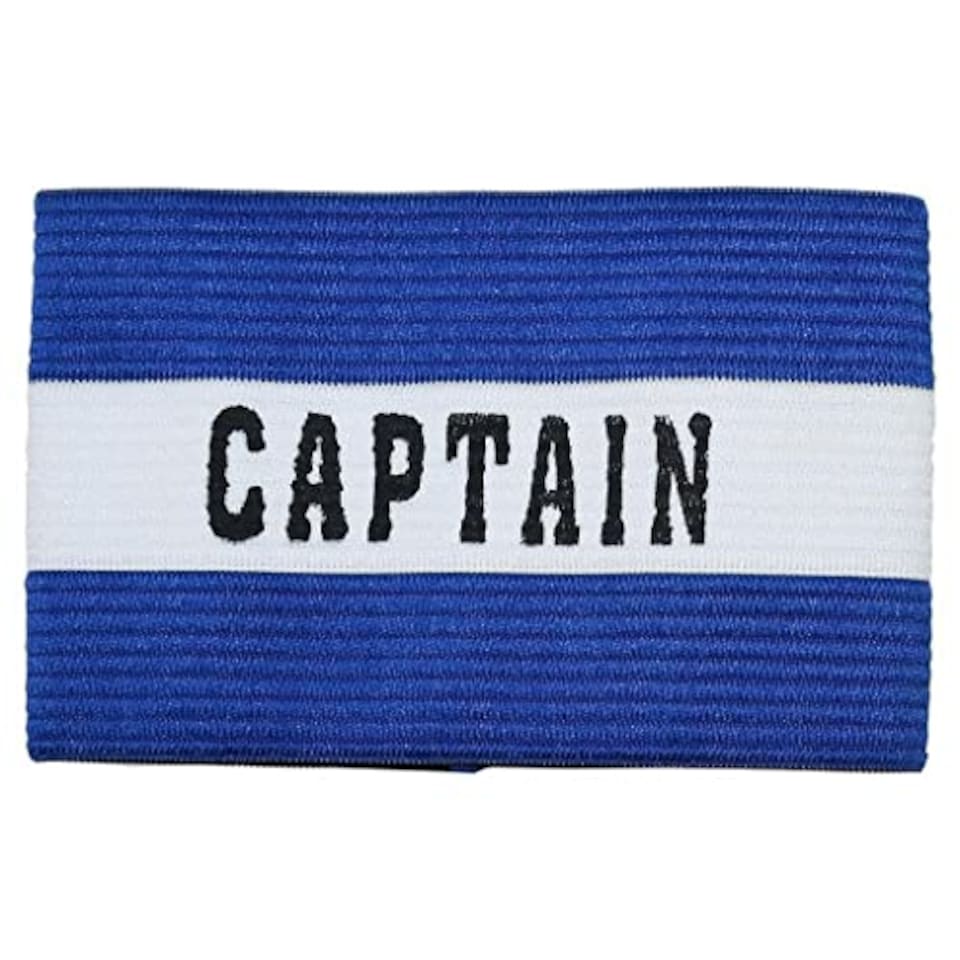 image 1 of Precision Training Unisex' S Captains Armband, Red, Senior, Yellow, K-Rey-Tr691S