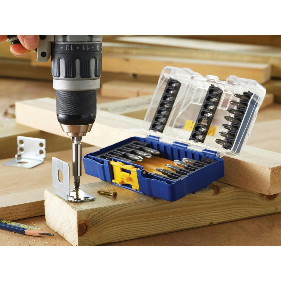 image 1 of Irwin Mixed Screwdriving Set, 31 Piece - Multi Colour - One Size