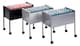 image 2 of Durable Universal Suspension File Trolley | for 80 A4 Folders | Grey | Grey