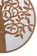 image 3 of Small Tree Design Round Garden Mirror 60 x 60 CM 2ft x 2ft | Multi