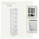 image 4 of CD DVD Storage Tower Media Display Unit Adjustable Shelves Wood Effect 102 CDs or 27 DVDs White