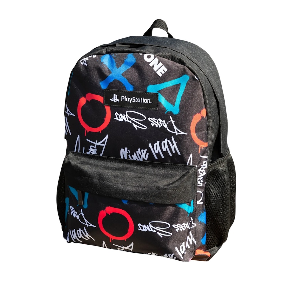 image 1 of Playstation Childrens/Kids Logo Backpack | Multi | Multicoloured | 1