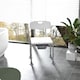 image 2 of HOMCOM 3-in-1 Shower Chair Adjustable Bedside Commode Raised Toilet Seat White