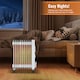 image 5 of PureMate 2500W 11 Fin Oil Filled Radiator - White