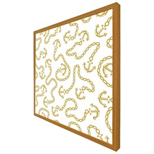 Anchor & chains (Picture Frame) Brown | Oak | XS