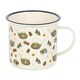 image 1 of Something Different Camping Enamel Mug - White - One Size