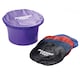 image 2 of Lincoln Morning Feed Bucket Cover - Black - One Size
