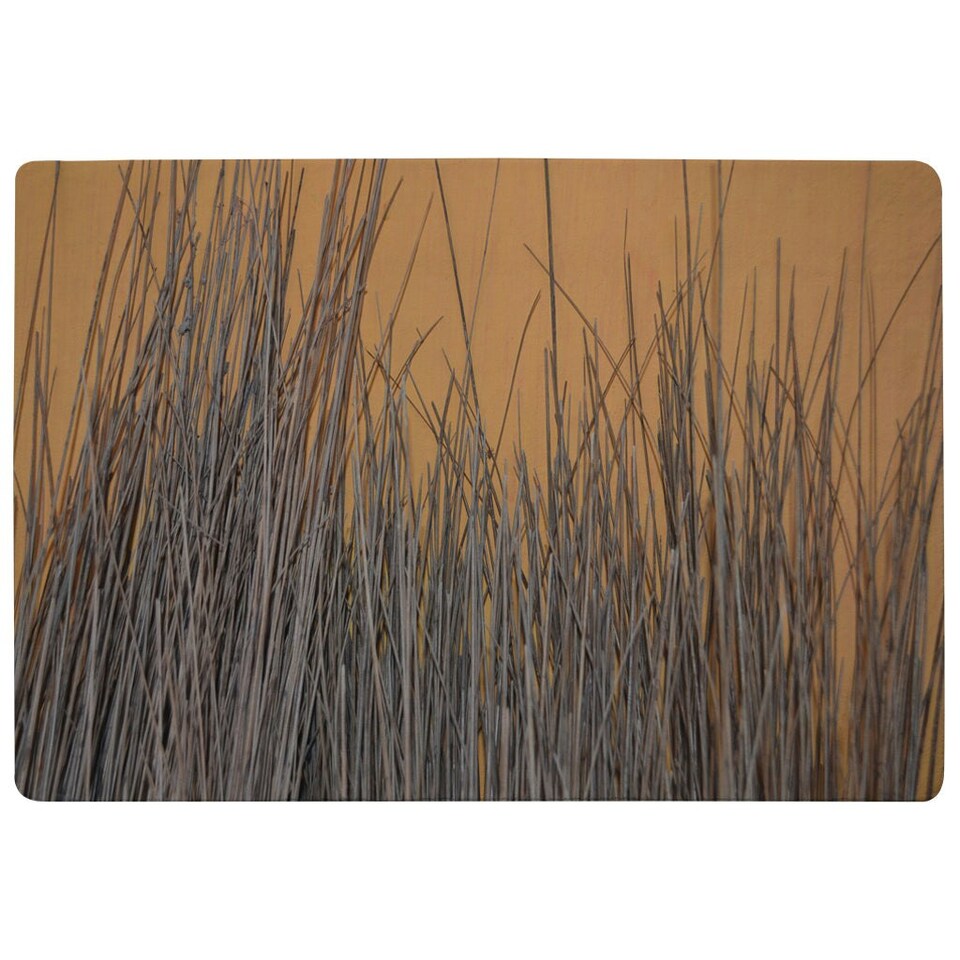 image 1 of broom stick on the wall (Rug) Brown | S