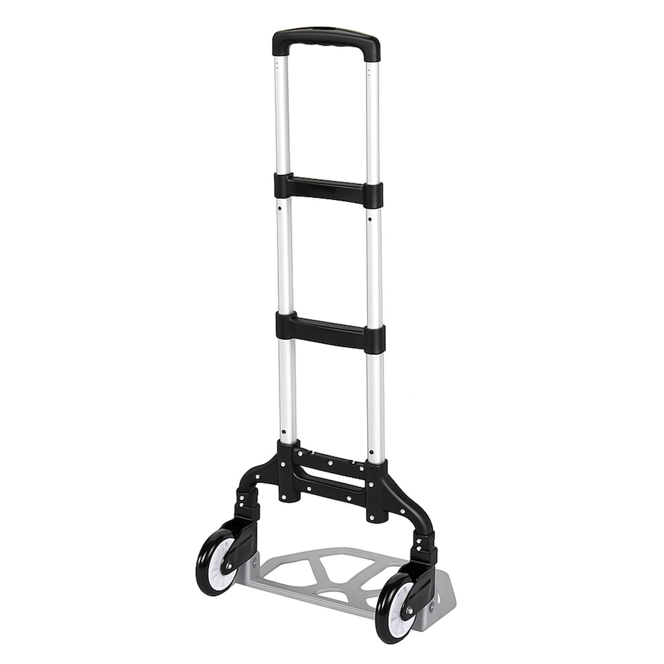 image 1 of 80kg Heavy Duty Folding Foldable Hand Trolley Sack Truck Cart