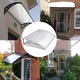 image 2 of Yaheetech 120 cm x 76 cm  Front Door Canopy Outdoor Awning Black White
